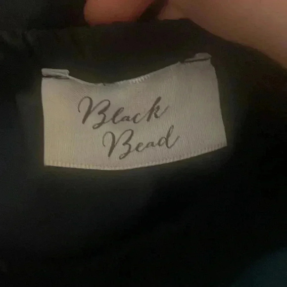 Black Bead Dress - Picture 3 of 3